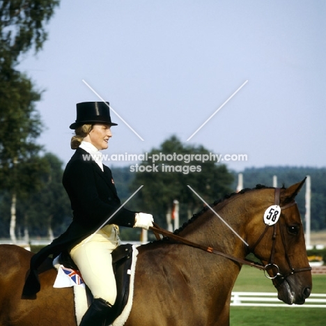 lucinda green, event dressage, killaire, 1979
