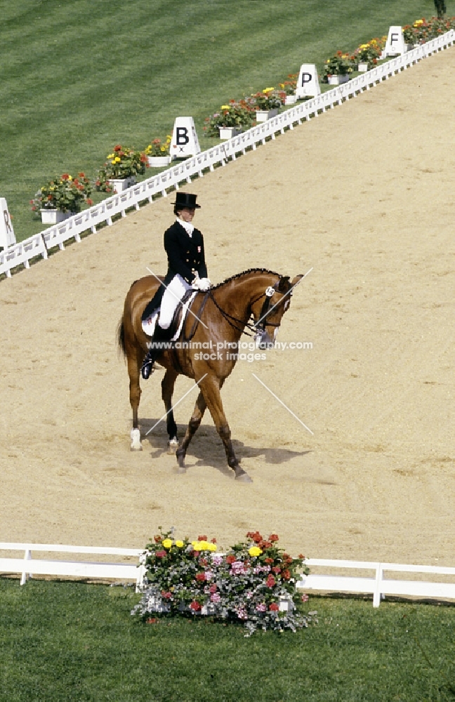 anne-grethe jensen riding marzog, denmark, dressage at goodwood
