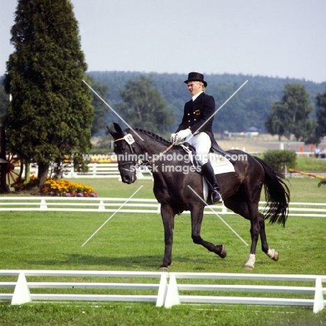 gunther lange at eventing dressage at luhmuhlen 