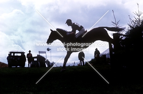 cross country at wylye horse trials