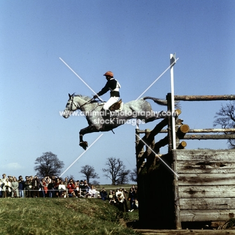 cross country at badminton three day event 1980, normandy bank
