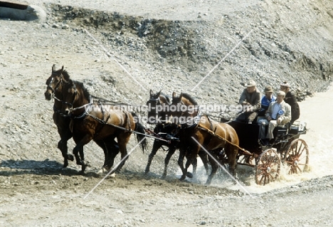 team of oldenburgs with driver bernd duen at the quarry, zug 1981