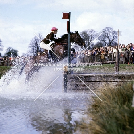 badminton 1972 jumping out of the lake