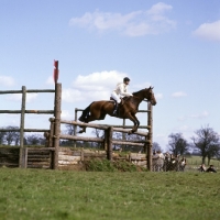 Picture of badminton 1972 richard meade riding wayfarer