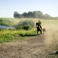 Picture of riding bareback