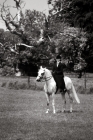Picture of riding side saddle