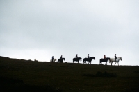 Picture of trekking on dartmoor